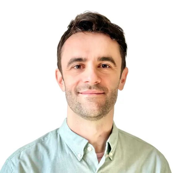 Doctor Radomir Jarcevic, Medical advisor at Coral, on a white background.
