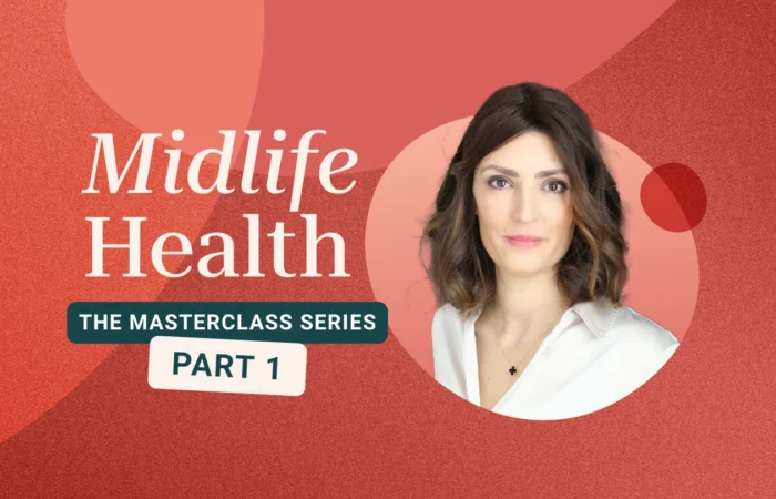 Blog-cover_Midlife-health_masterclass-01_EN Cover image for the Midlife Health Masterclass Series — Part 1, featuring Dr. Jeanne Bouteaud, OB-GYN and Coral Medical Advisor